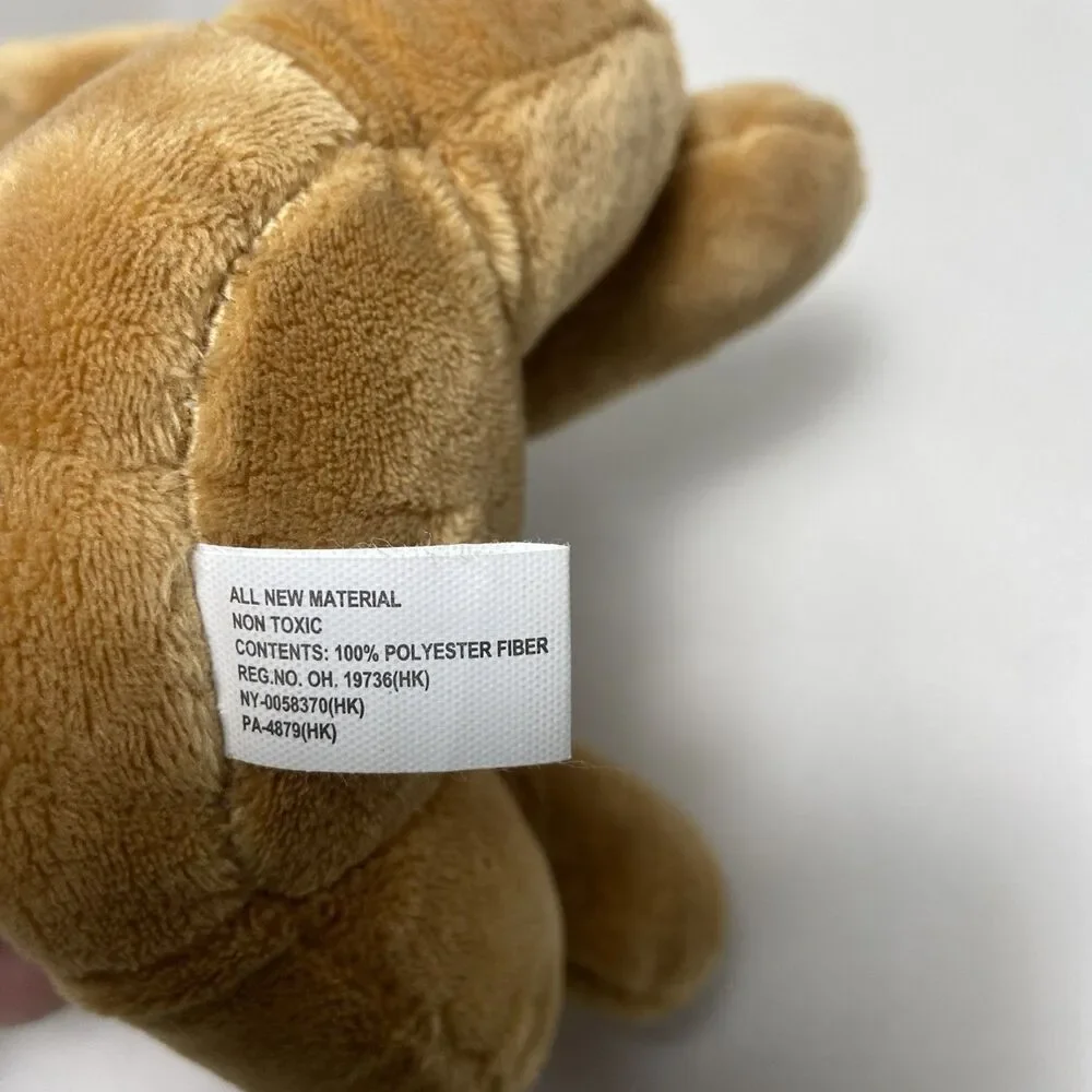 Publix Brown Puppy Plush Dog Tan Brown Eyes Sitting 7.5 Inch 2021 Doggy